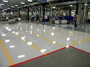 SELF LEVENİNG EPOKSİ KAPLAMA  UYGULAMAMIZ